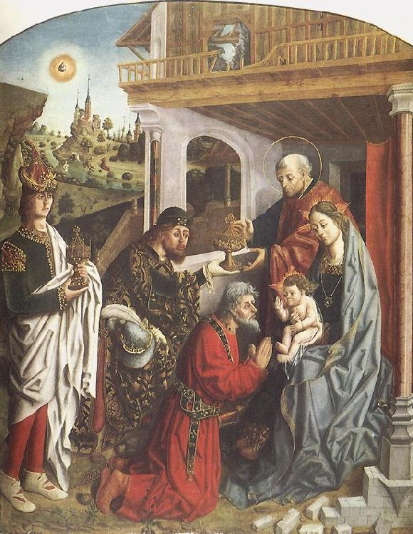 GALLEGO, Fernando Epiphany df oil painting image
